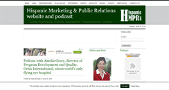 Desktop Screenshot of hispanicmpr.com